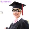 Amamia Graduation Season Eyeglasses Interesting Happy Graduation Season Celebration Party Cosplay Glasses. 