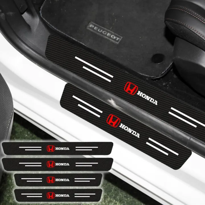 Pack%20of%204%20Universal%20Car%20Door%20Side%20Step%20Threshold%20Sticker%20Carbon%20Fiber%20For%20Honda%20Suzuki%20Toyota%20-%20Image%202