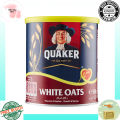 Quaker White Oats, Quick Cooking, Wholegrain Oatmeal 500gm Tin (Imported). 