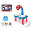 Spiderman 3 In 1 Kids Painting Drawing Activity Kit Projector Table - 24 Pattern. 