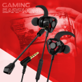 Universal in Ear Wired HEAVY BASS Earphones MOBILE EARPHONE 3.5MM STEREO EARPHONE wired Gaming Earphones - in-ear Wired Lightweight Earbuds - Gaming Headphones with Detachable Mic Mobile Phone and Laptop, PC. 