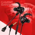 Universal in Ear Wired HEAVY BASS Earphones MOBILE EARPHONE 3.5MM STEREO EARPHONE wired Gaming Earphones - in-ear Wired Lightweight Earbuds - Gaming Headphones with Detachable Mic Mobile Phone and Laptop, PC. 