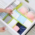4 X Adjustable Drawer Clapboard Partition Divider Cabinet DIY Storage Organizer. 