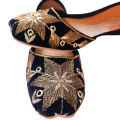 Velvet khussa New Design for girls and women | Black Khussa For Girls |  A3. 