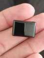 Black Rectangle Stone. 