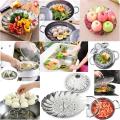 Stainless Steel Foldable Adjustable Fruit And Vegetable Strainer/Steamer/Basket. 