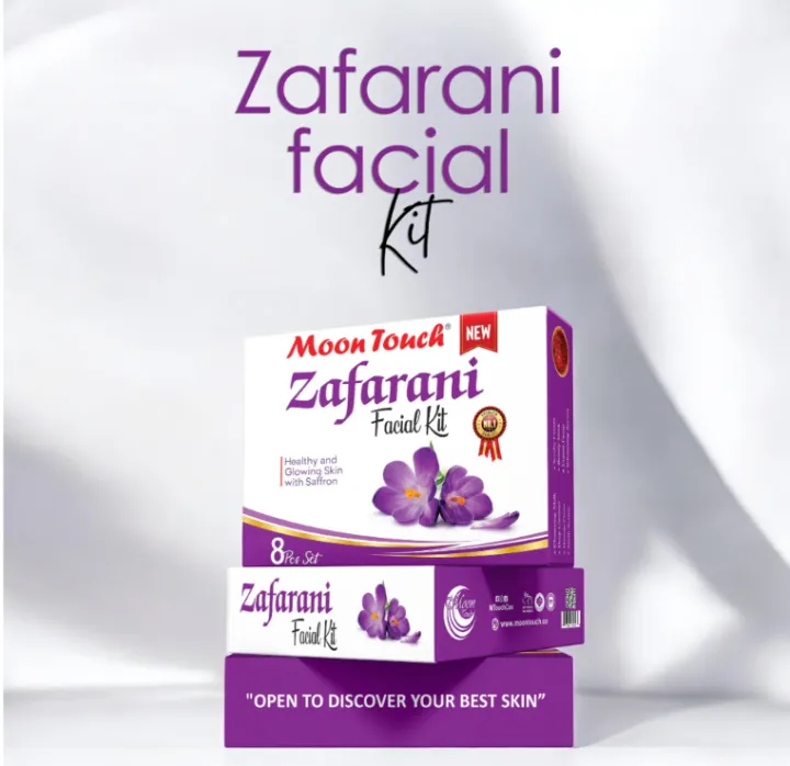 Zafrani%20Facial%20Kit%20with%20Saffron%20%7C%20Moon%20Touch%20Herbal%20Brightening%20Facial%20Set%20for%20Radiant%20&%20Glowing%20Skin%20(8%20Pcs)%20-%20Image%202