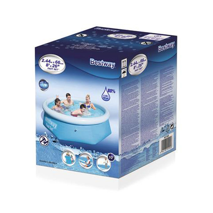 Bestway Fast Set Family Swimming Pool 8 Feet x 26 Inch – 57265