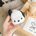 Sanrio Pochacco Cartoon 3D Apple AirPods 1 2 Case AirPods Pro 3 Case IPhone Earphone Accessories Anti-drop Silicone Soft Cover. 