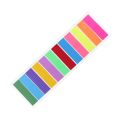 Florescent neon stickers multicolored,bookmark stickers for your notes, books indexing write able, Documents indexing & bookmark Quality product sticky notes  Pack of 3  bookmark stickers. 