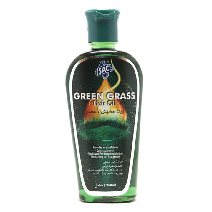 Green Grass Oil - 250 ml - hair oil - hair care - health care - SAC