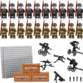 Minecraft Compatible with Lego Building Blocks World War II Doll Toy Suit Collection  Series Sandbag Building Blocks Toys Children's Holiday Gifts Boys and Girls. 