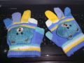 Woolen Baby Gloves for Toddlers (Half Cut Thumb & Index Finger) - 1 Pair. 