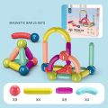 25 Pcs Magnetic Sticks Building Blocks Toys Set , Magnetic Toys Magnets for Kids or Toddlers. 