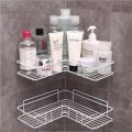 Dream Enterprises Bathroom Shower Shelf, Set of 1, Adhesive Metal Wall Mounted Storage Organized Rack for Shower Caddy,Triangle Basket No Drilling, Design for Bathroom Bedroom Living Room and Kitchen. 