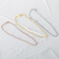 Aide Heart 925 Sterling Silver Small Beads Thin Chain Bracelets For Women Minimalist 18K Gold Bracelet Party Jewelry Accessories. 