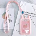 Cute Cartoon Cat Ear Shape Card Holder Silicone ID Card Case Campus Student Card Sleeve Access Card Protection Shell. 