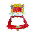 Baby Walker with Adjustable Height and Musical, Light Rattles and Hanging Toys. 