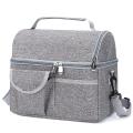 Large Picnic Cooler Bag Insulated Lunch Bag for Women Men Kids Picnic Bag, Adjustable Shoulder Strap, Double Layer. 