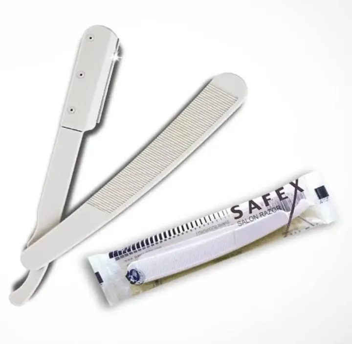 Ustara Razor Safex Salon Razor Disposable Ustara Pack of 2,4,6,8,10,12,14 | Tweezers ...