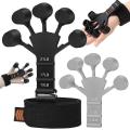 Finger Gripper Hand Grip Strength Trainer Fingers Wrist Forearm Exerciser Workout Gear Home Gym Exercise Equipment Hand Gripper. 