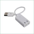 7.1 Channel External USB Audio Sound Card Adapter Sound Cards For Laptop PC With Cable 18.5cm. 