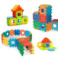 Colorful Waffle Building Blocks - Brain and Educational Little Tikes Block Toys for kids and Boys - 18 Pcs. 