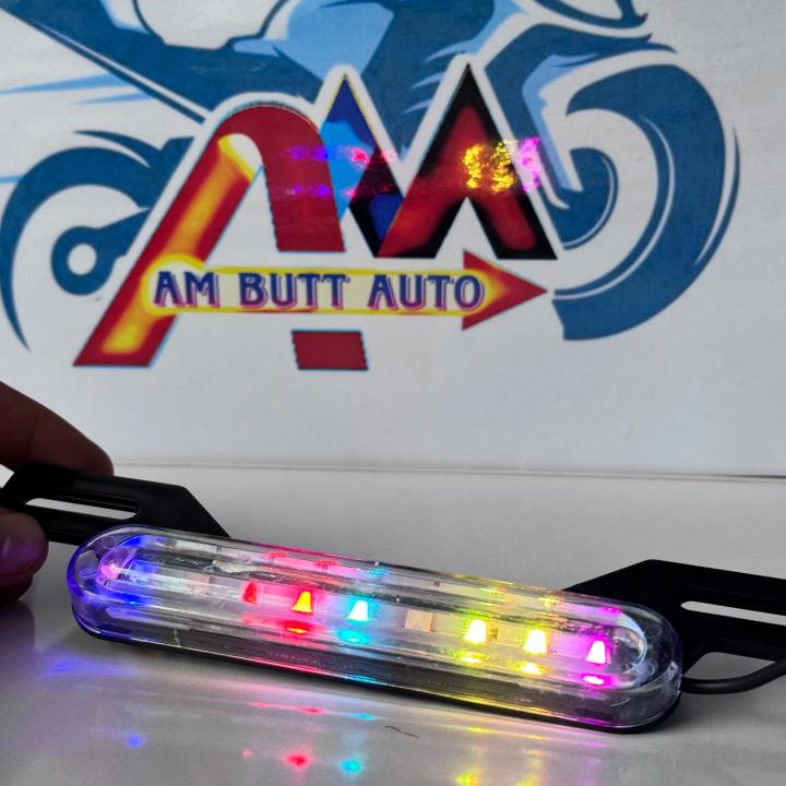 RGB%20Motorcycle%20License%20Plate%20Light%20Bar%20%E2%80%93%20Chasing%20LED%2012V/Slim%20RGB%20LED%20Plate%20Bar%20-%20Image%205