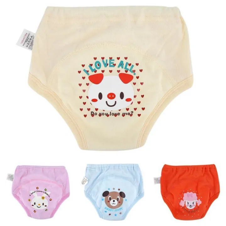 NYT%204Pc%20/%20Baby%20Training%20Pants%20Potty%20Training%20Underwear%20Toddlers%20Boys%20Rls%20Cartoon%20Cute%204-Layer%20Waterproof%20Diapers%20-%20Image%206