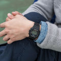 (Ready Stock) G .Shock DW5600 Men Watch Digital Sport Watch LED Display Water Resistant Shockproof and Waterproof World Time LED Auto Light Sports Wrist Watches DW-5600E-1V (copy original 1.1 premium). 