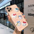 Free Lanyard for OPPO A37 A37F Back Cover Cute Cartoon Hello Kitty For Girls Square Edge Pattern Cover Luxury Plating Soft Phone Case. 