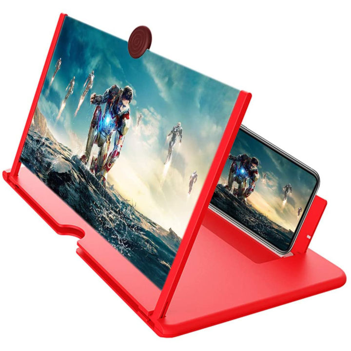 3D Screen Magnifier Amplifier Mobile Screen Lightweight Folding Magnifying Glass Watch Movies For Smart Phone