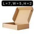 Premium Kraft Carton Box Bundle - Durable Shipping & Gift Packaging Boxes - New - Multiple Sizes (10/20 Pack). 