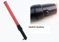 Outdoor Safety LED Traffic Signal Warning Flashing LED Light Night Wand Baton By Hand 2 Flashing Modes. 