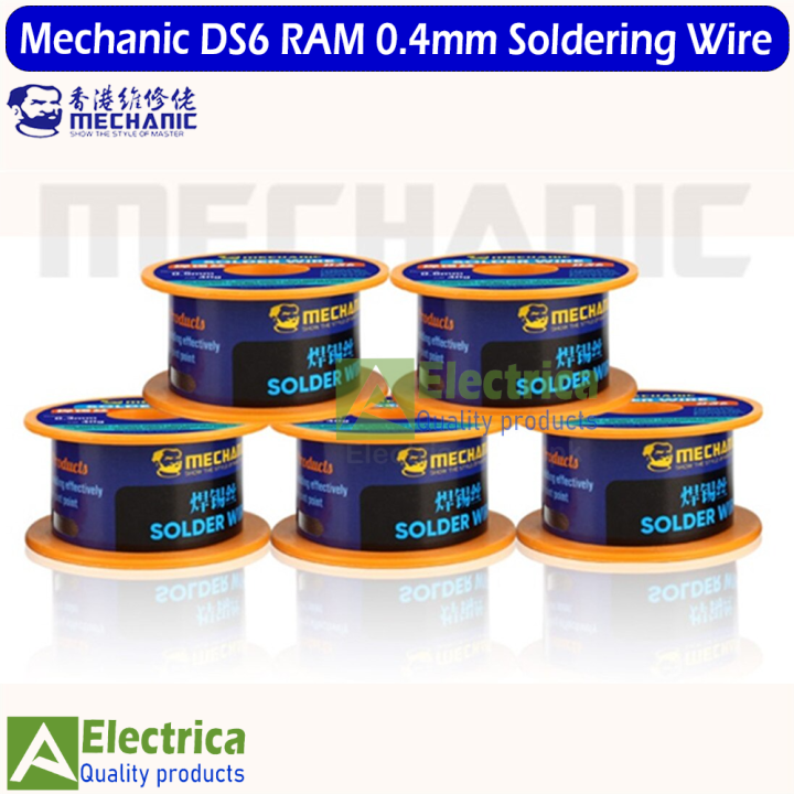 Mechanic%20DS6%2040g%200.4mm%20for%20Electronic%20Soldering%20Iron%20Welding%20High%20Purity%20No-clean%20Rosin%20Solder%20Wire%20by%20Electrica%20-%20Image%209