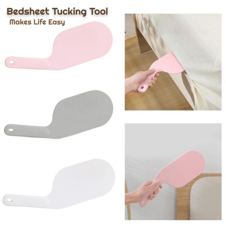 Bed Sheet Tucker Tool Tucking Paddle for Bed Making Easier Bedsheet Change Helper Bed Sheet Replacement Assistant Organizer