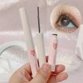 Waterproof Black Brown Mascara Lasting Matte Quick Dry Ultra-fine Brush Lengthening Eyelash Mascara Lash Extension Makeup Tool. 