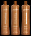 Brazilian Keratin Hair Treatment Smoothing Blowout Kit Original Cadiveu Brasil Cacau, 3 products 1L/33 fl.oz. 