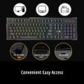 Gaming Keyboard Genius scorpion K 10 Mechanical feel RGB Backlight programmable usb wired keyboard. 