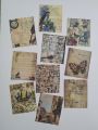 Vintage (a) Journaling sticker sheets - Pack of 10. 