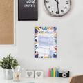 Daily Planner A4 Size Laminated Task Management Board with Marker and Duster. 
