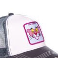 Pink Panther Baseball Cap Summer Women Men Mesh Hat Snapback Cartoon Net Hat Drop Shipping. 