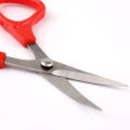 Raised head small scissors curved elbow trumpet cutting thread head embroidery cut red handmade makeup trimming wing head scissors artifact. 
