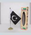 VIP Pakistan Table Flag with Small Marble Base. 