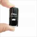 Mini 12mm Self inking Custom Round Rubber Stamp Shiny R512 -Using for paper and card with blue or black ink pad. 