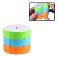 Cylinder Rubik cube 3x3x3 | Cube Puzzle Game | Stickerless Educational Puzzle Cube Toy | Gol Cube with Vivid Colors and Smooth Rotation. 