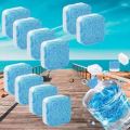 12  pcs Pack Washing Machine Deep Cleaning Tablets – Heavy Duty Drum Cleaner, Bacteria & Odor Remover for Front Load and Top Load Machines. 