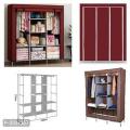 3 Layer Storage Wardrobe 88130 Shelf Rack Fancy and Foldable. 