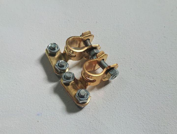 2pcs battery terminal 50amp, copper coating metal