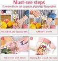 Portable Blender Bottle Set - Shaker Bottles for Protein Mixes and Smoothies - USB Rechargeable, BPA Free, Dishwasher Safe - Ideal for Home, Outdoor, Sports, and Travel. 